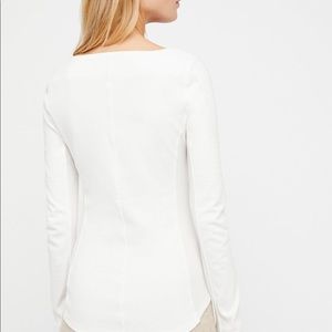 Free People Tops - NWT Free People Looking Back Tie Up Top Medium M Free People Tops - NWT Free People Looking Back Tie Up Top Medium M